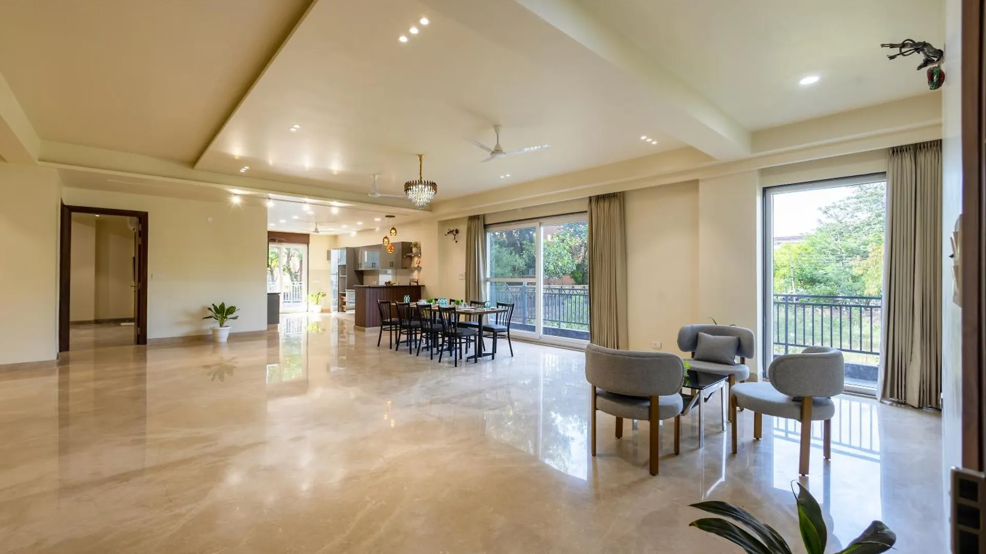 Апартаменты Urban Oasis Modern 3Bhk Apt In Gurgaon I Near Metro Индия